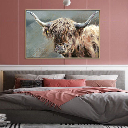 Highland Cow Painting