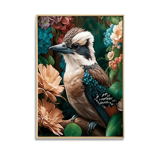 Framed Canvas- Happy Kooka