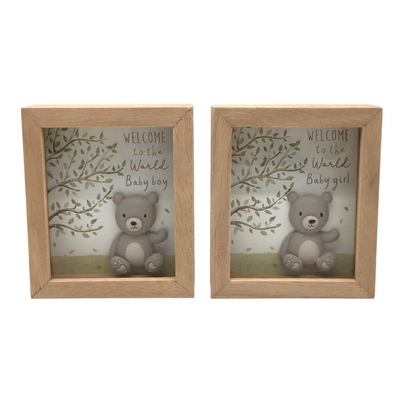 Baby Plaque- Welcome