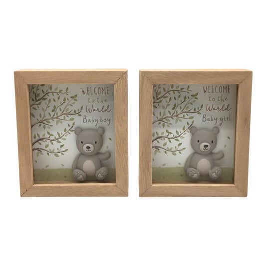 Baby Plaque- Welcome