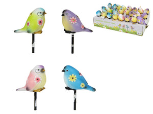 Bird Garden Stake Assorted