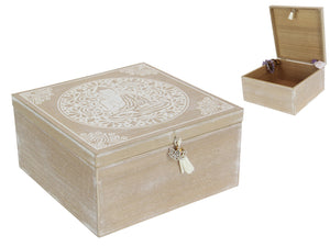 Box With Meditating Budha