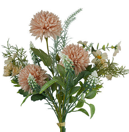 Pom Pom Bouquet-Coral Pink
