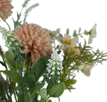 Pom Pom Bouquet-Coral Pink