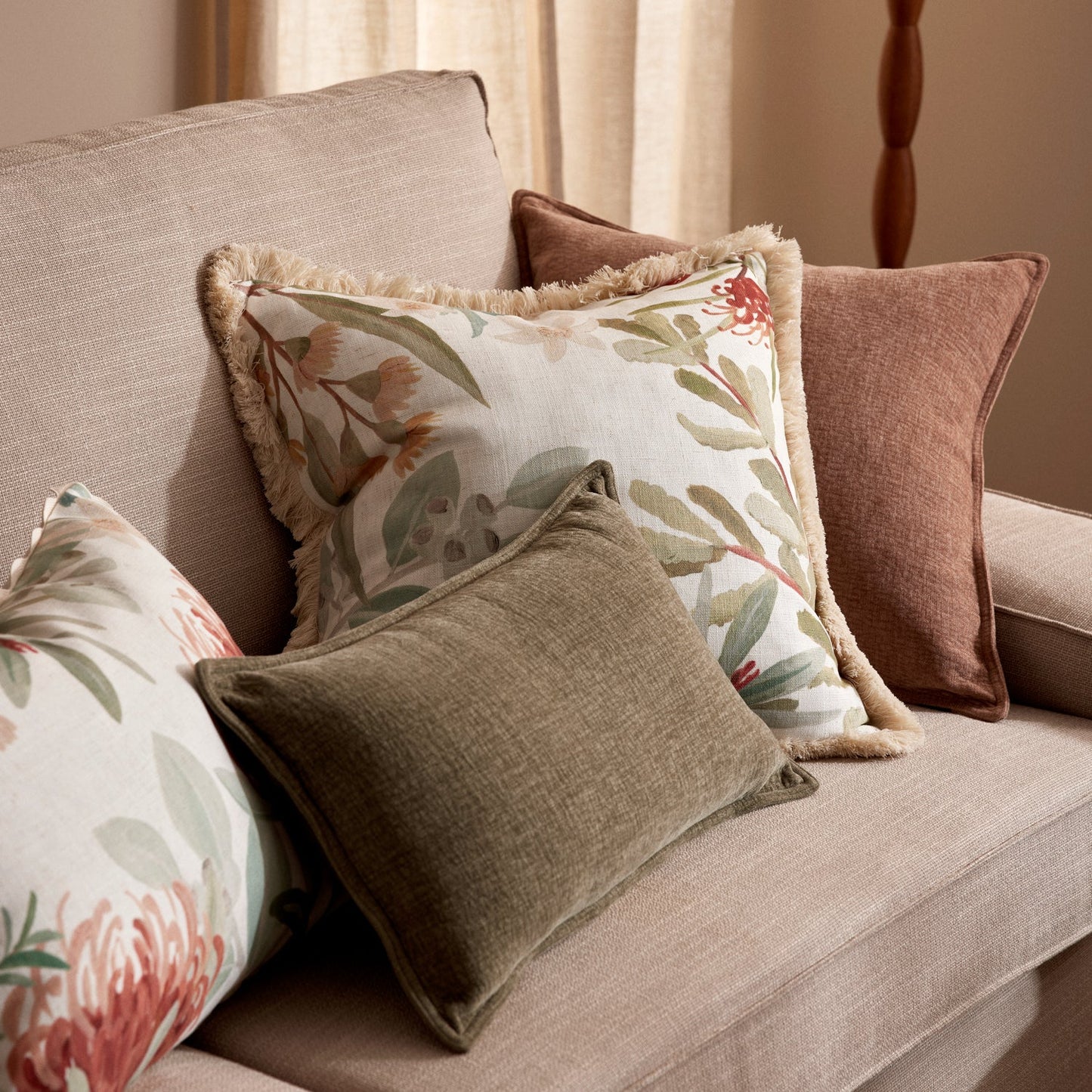 Blake Cushion Cover-Maple