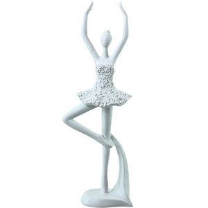 Standing Ballerina -White