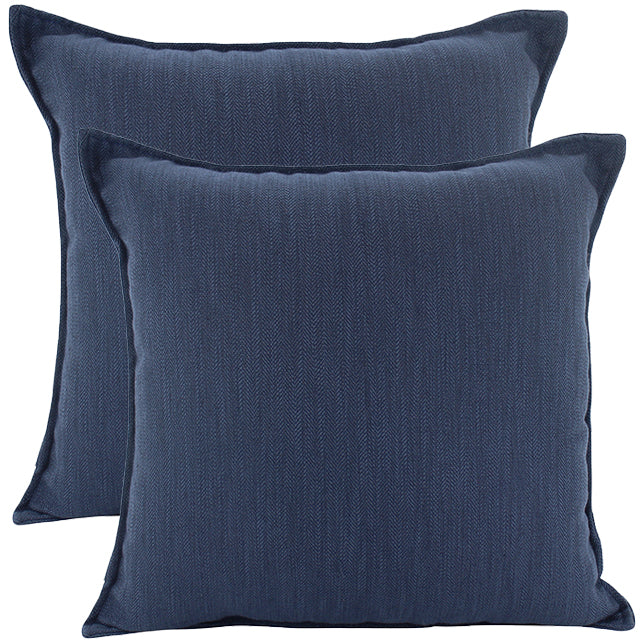 Navy Linen Cushion Cover