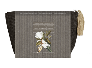 Classic White Floral Gift Set