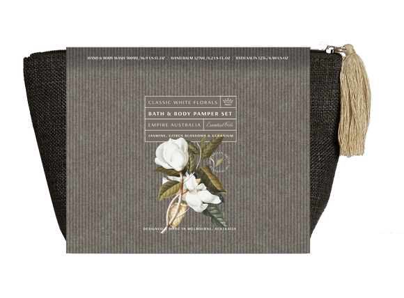 Classic White Floral Gift Set