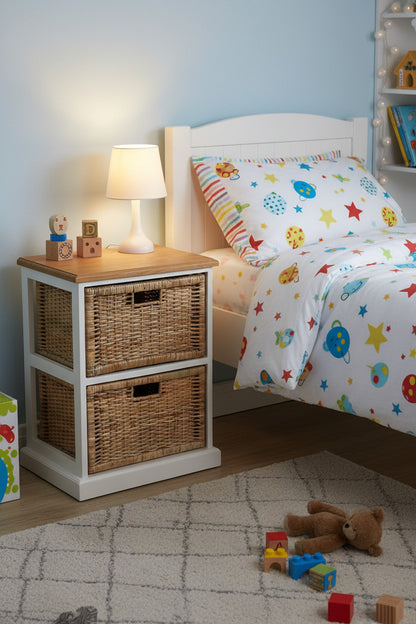 Coastal 2 Drawer Storage Unit