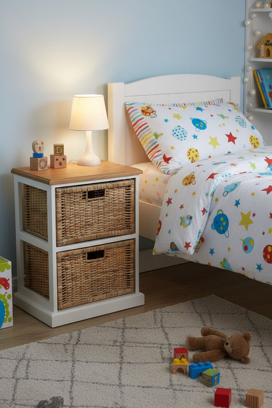 Coastal 2 Drawer Storage Unit