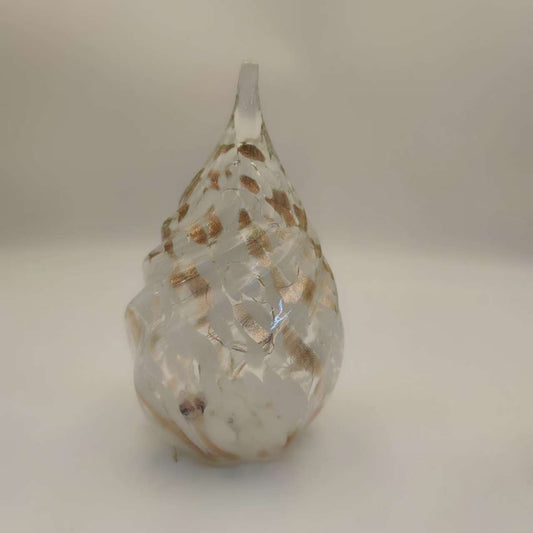 Glow Light Teardrop-White/Gold