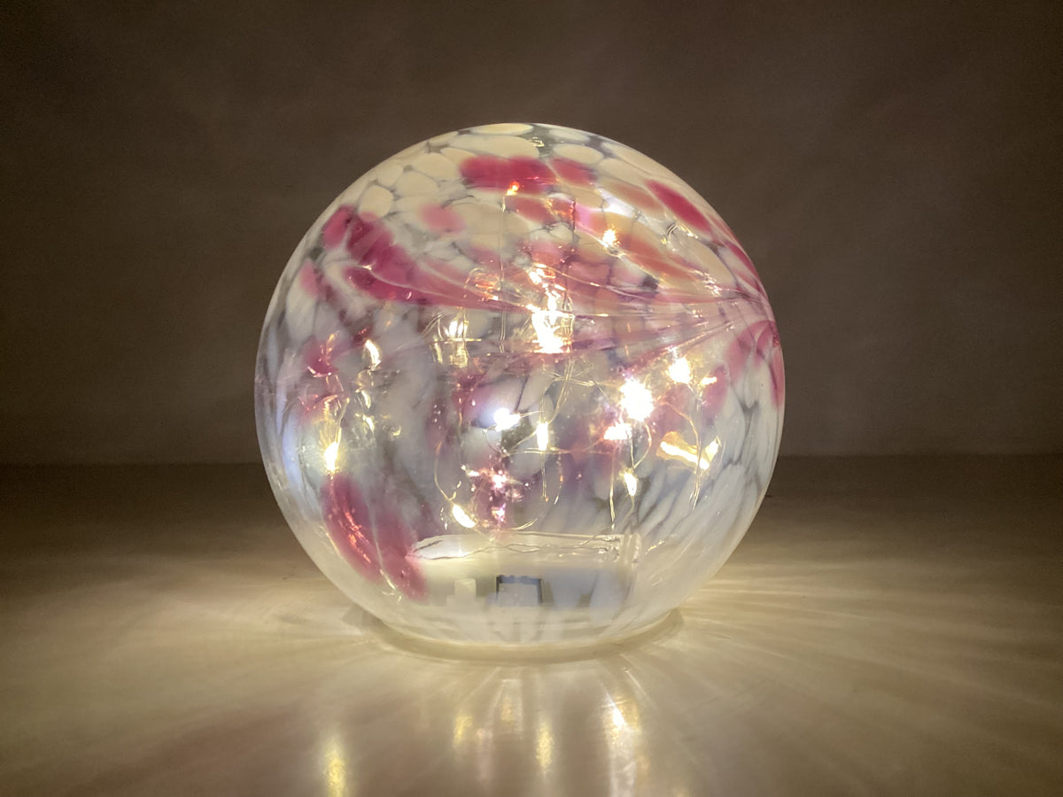 Glow Light Round-Pink and White
