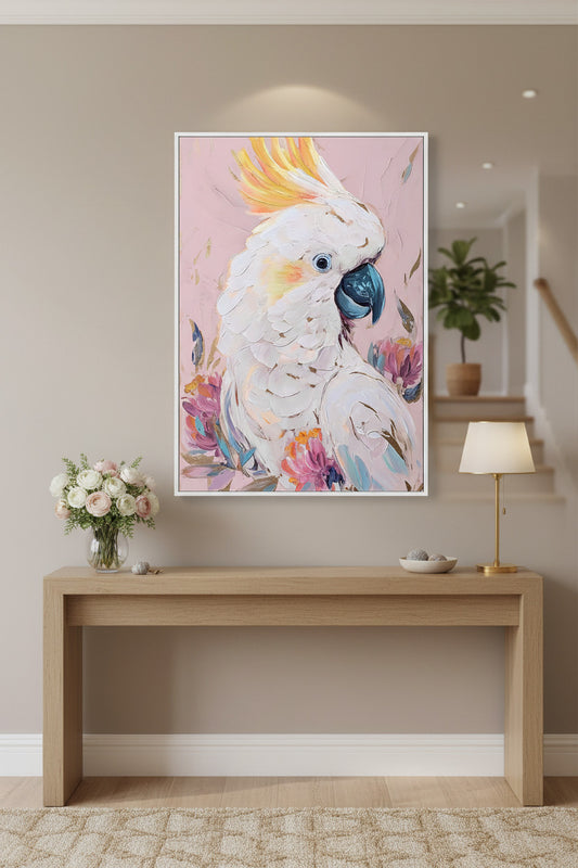 Talk The Squawk Painting