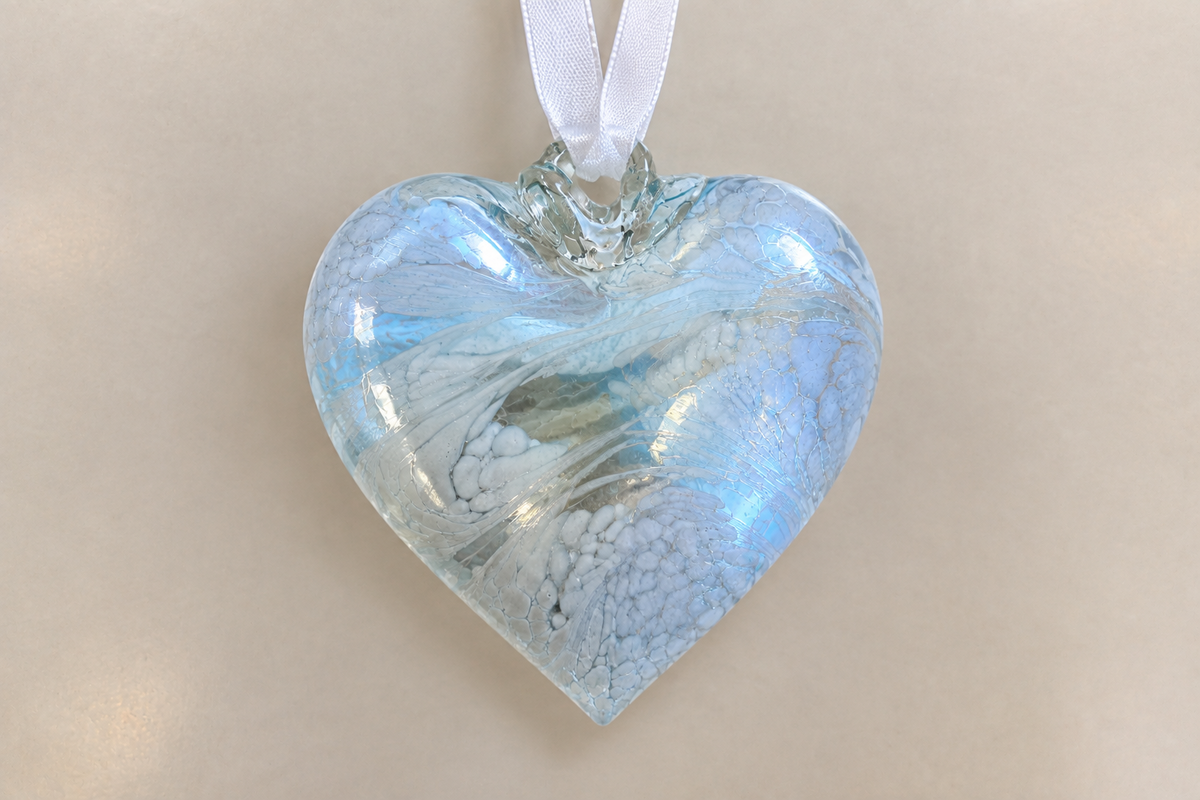 Hanging Glass Heart-008