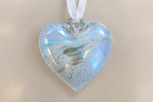 Hanging Glass Heart-008