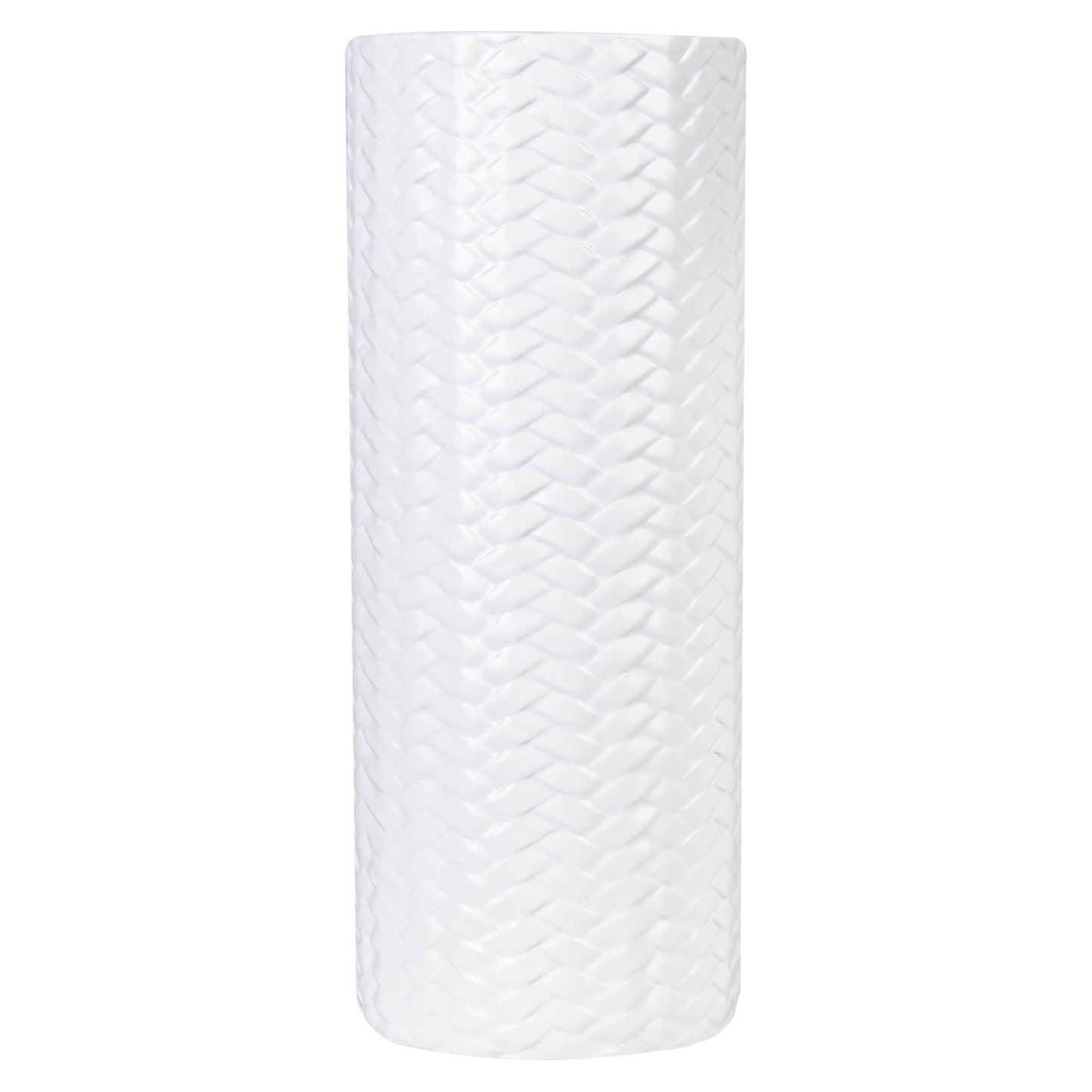 Vase Geometric Large- White