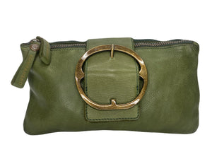 Kompanero Ivory Crossbody Bag- Sage