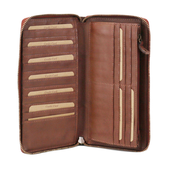 Kompanero Jayce Wallet- Cognac