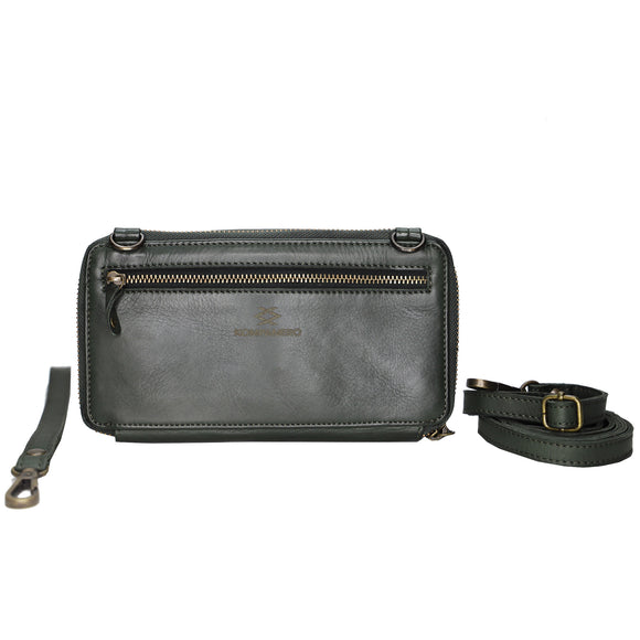 Kompanero June Phone Wallet- Moss Green