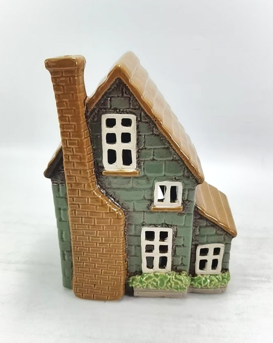 Green Stone Cottage Tealight House