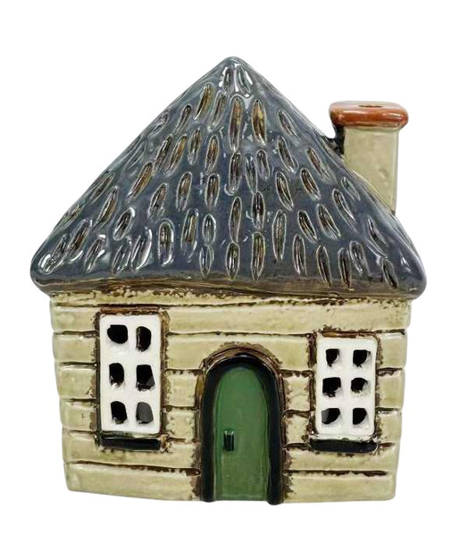 Green Door Thatch Cottage Tealight