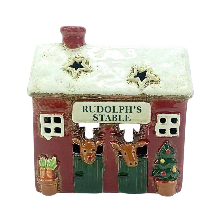 Rudolph's Stable Tealight