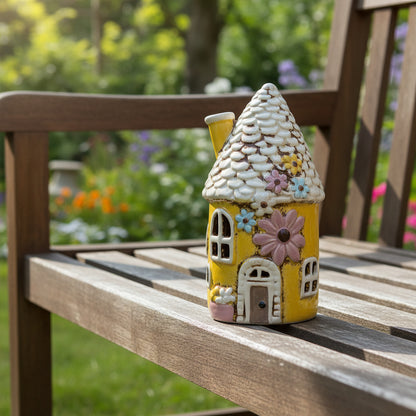 Yellow Daisy Tealight Holder
