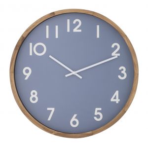 Leonard Wall Clock -Blue