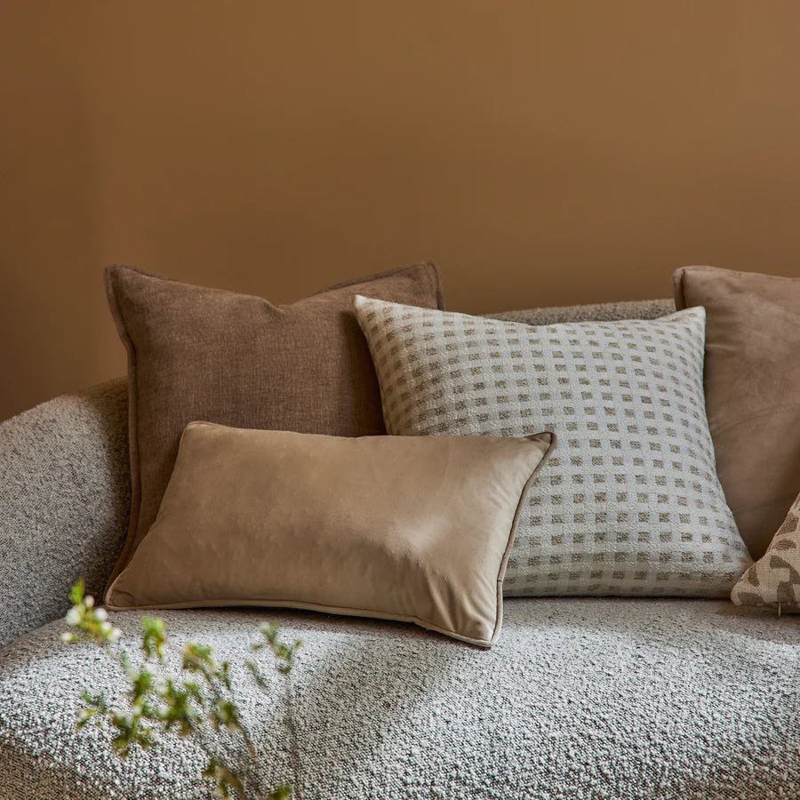 Blake Cushion Cover-Coffee