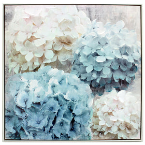 Nikko Blue Hydrangea Painting