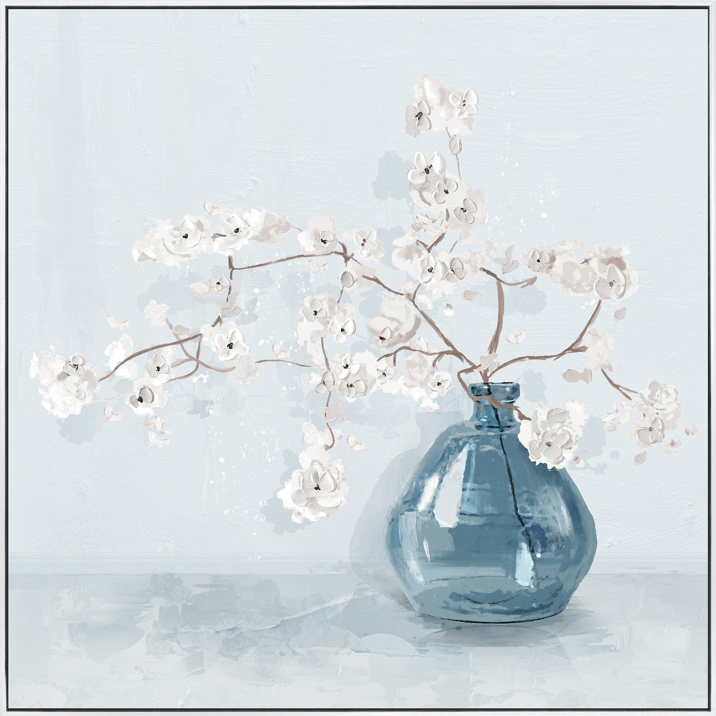 Framed Painting- Simply Iris-istible