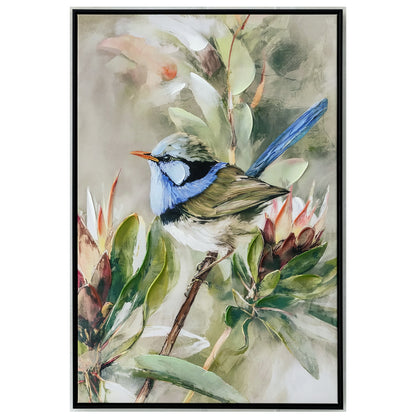 Wren It Rains Painting