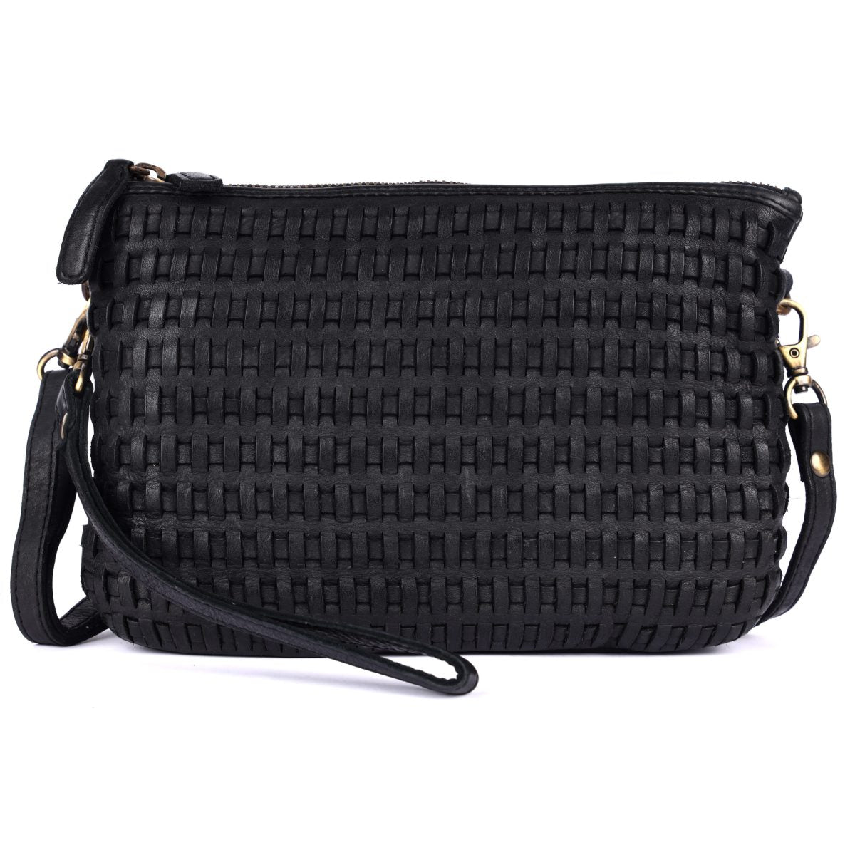 Rugged Hide Rimini Crossbody-Black