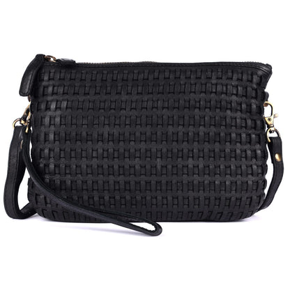 Rugged Hide Rimini Crossbody-Black