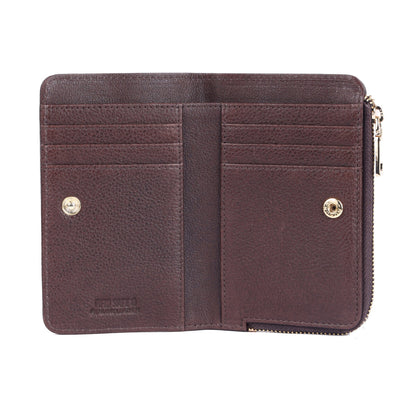 Rugged Hide Mia Wallet-Brown