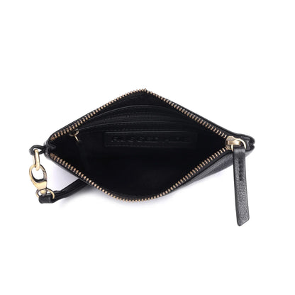 Rugged Hide Carlota Pouch-Black