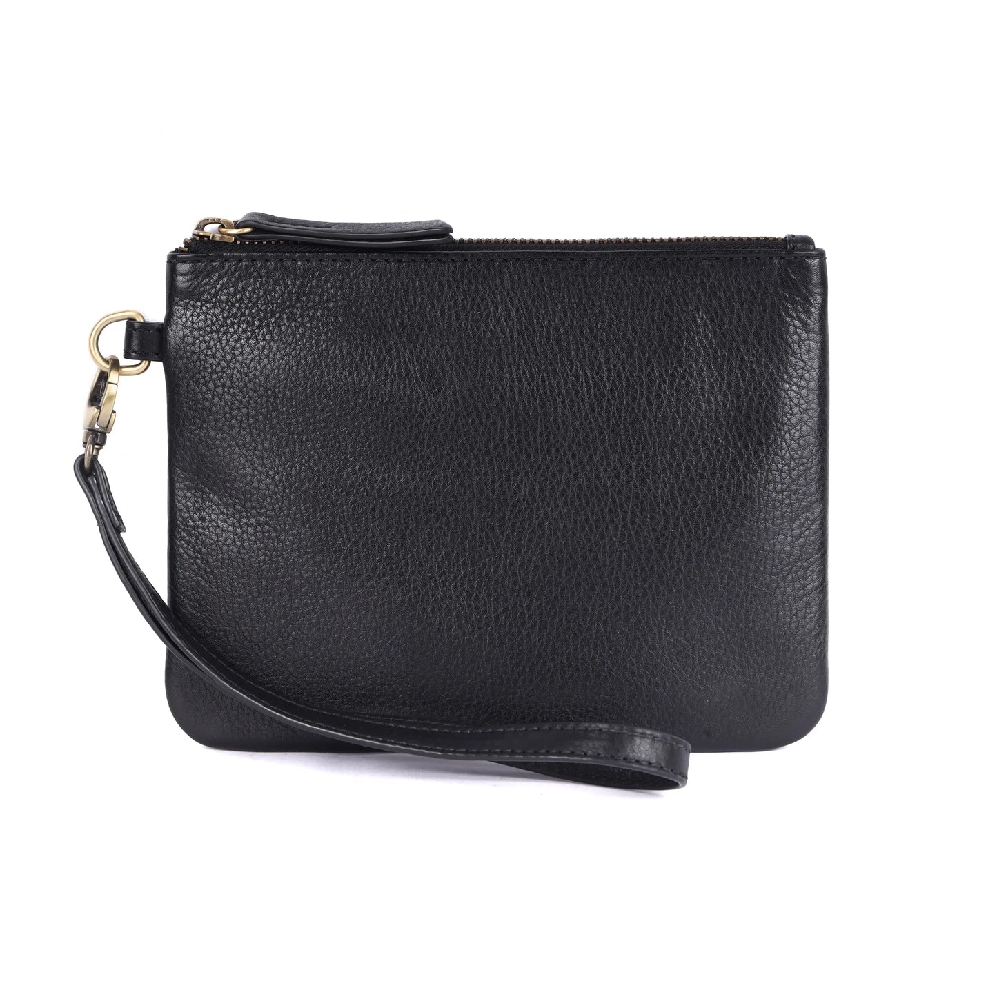 Rugged Hide Carlota Pouch-Black