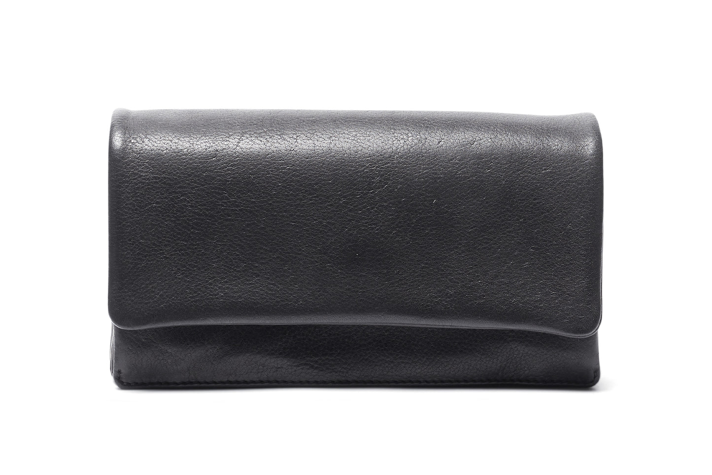 Rugged Hide Bowie Wallet-Black
