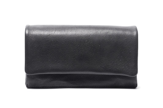 Rugged Hide Bowie Wallet-Black