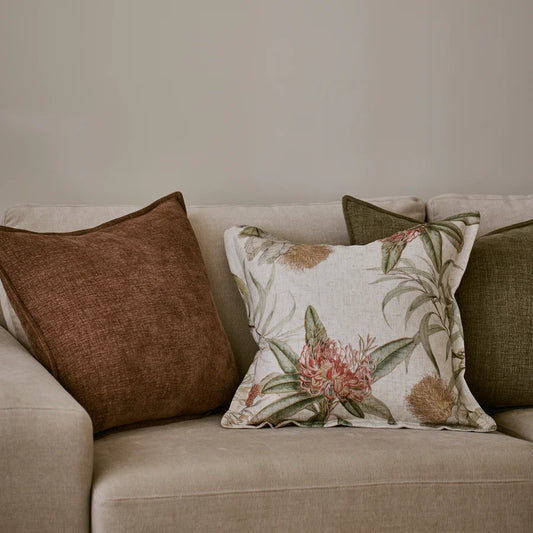 Sylvan Cushion Cover-Rust