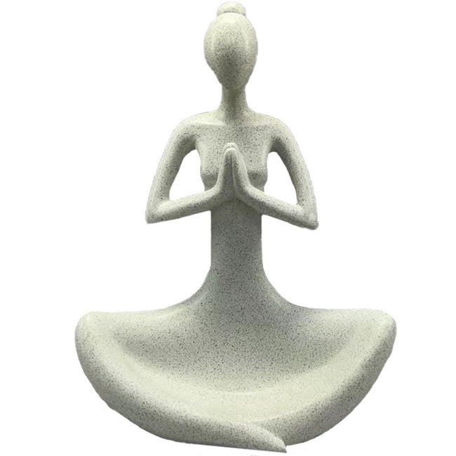 Yoga Lady- Grey