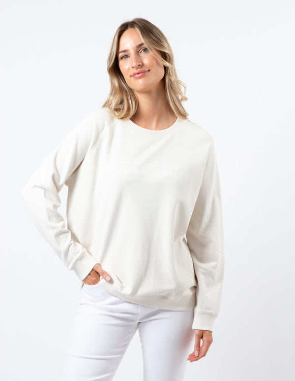 Stella and Gemma Classic Sweat- Cream