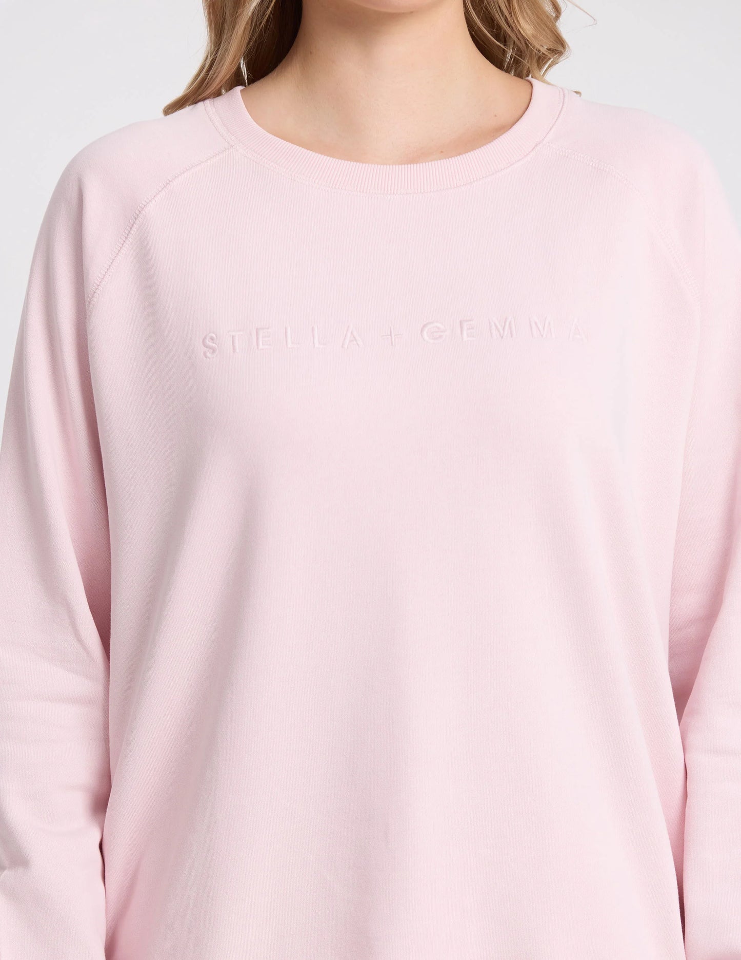 Stella and Gemma Classic Sweat-Pink Tulle