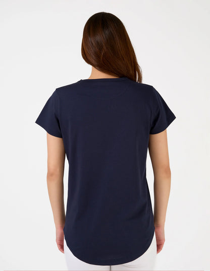 Stella and Gemma Icon Tee-Navy