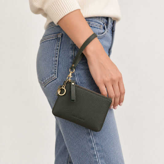 Sia Coin Purse-Khaki