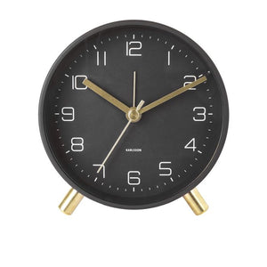 Lofty Alarm Clock - Black