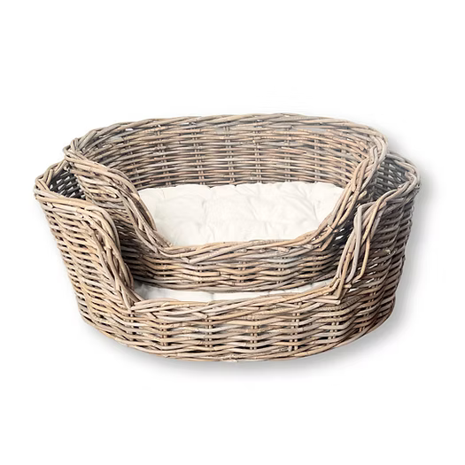 Rattan  Kubu Pet Bed- Oval