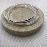 Interlinked Bangle-Silver