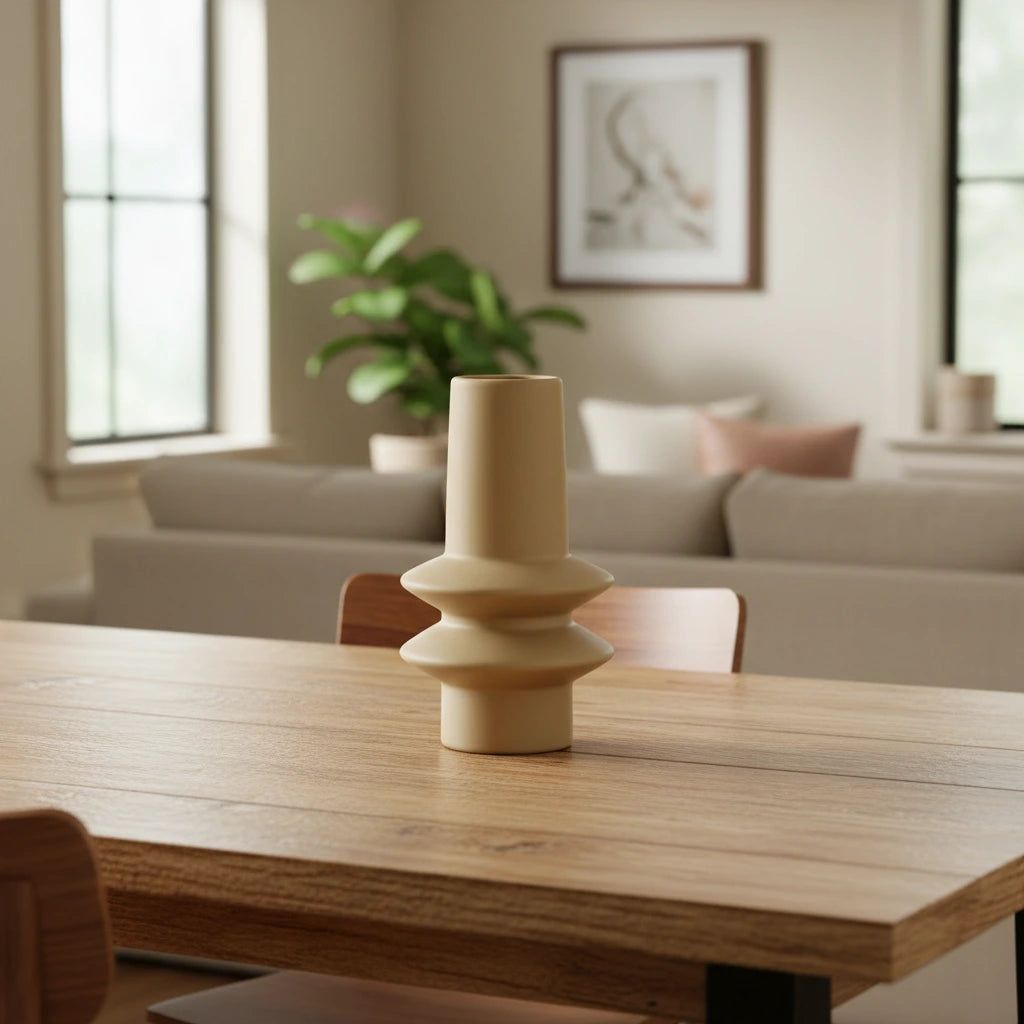 Lucena Vase-Mustard